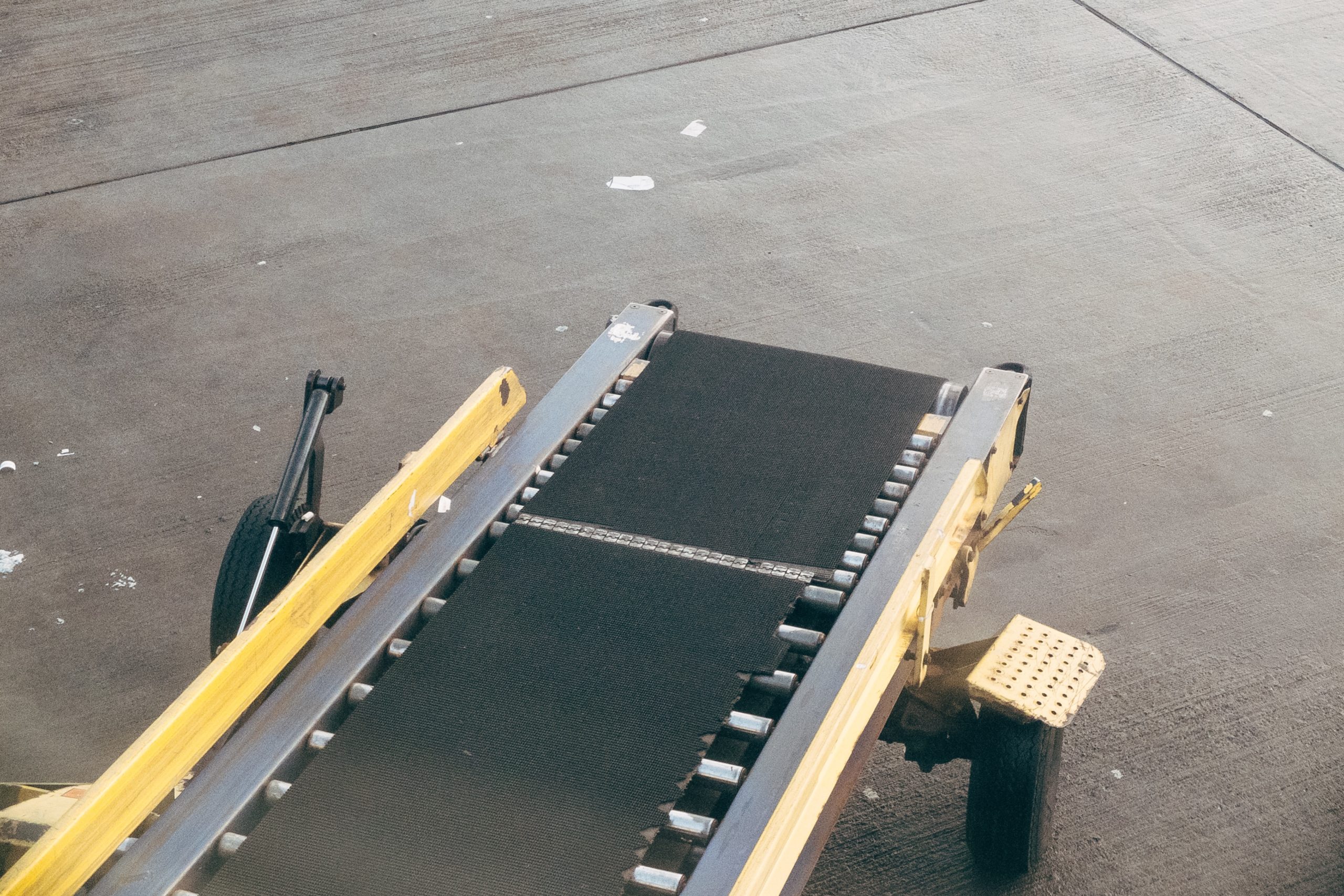 Airport conveyor belt